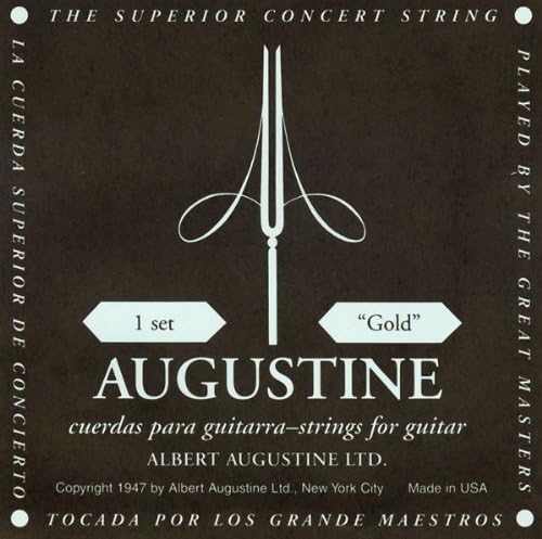 Augustine Regal Gold Crystal Nylon Guitar Strings - Medium Tension - 1 Set - Image 4