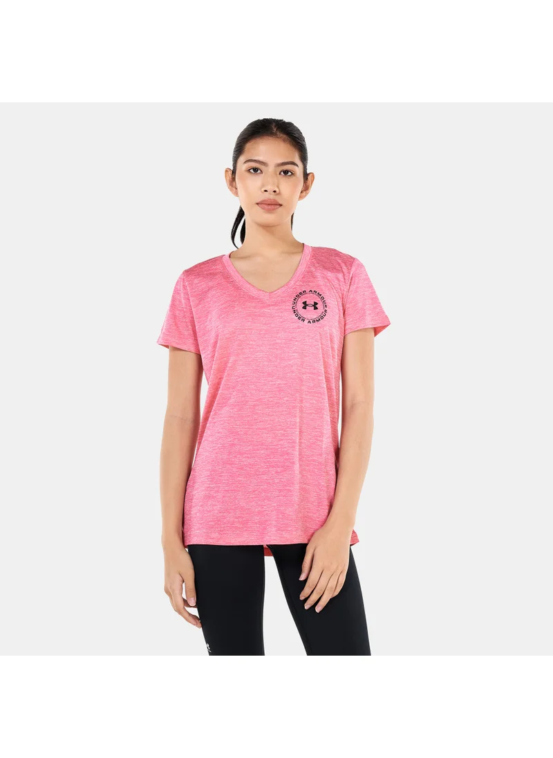 اندر ارمور Women's UA Tech™ Twist Crest T-Shirt