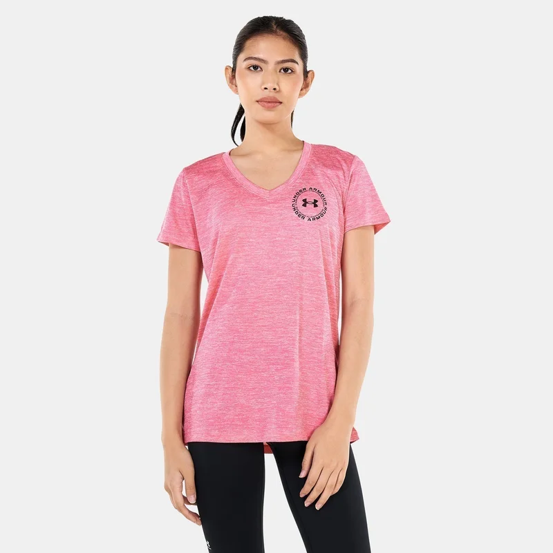 UNDER ARMOUR Women's UA Tech™ Twist Crest T-Shirt