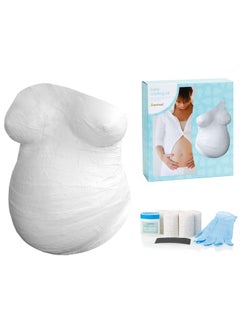 pearhead Pearhead Belly Casting Kit, Pregnancy Keepsake Making Kit, Easy DIY Plaster Cast Baby Bump Keepsake, Baby Gift For Expecting Moms and Ideal Nursery Decor, White  - Image 1