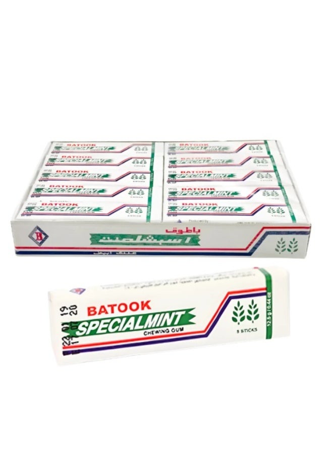 Batook Batooq Mint Chewing Gum 20 x 12.5g