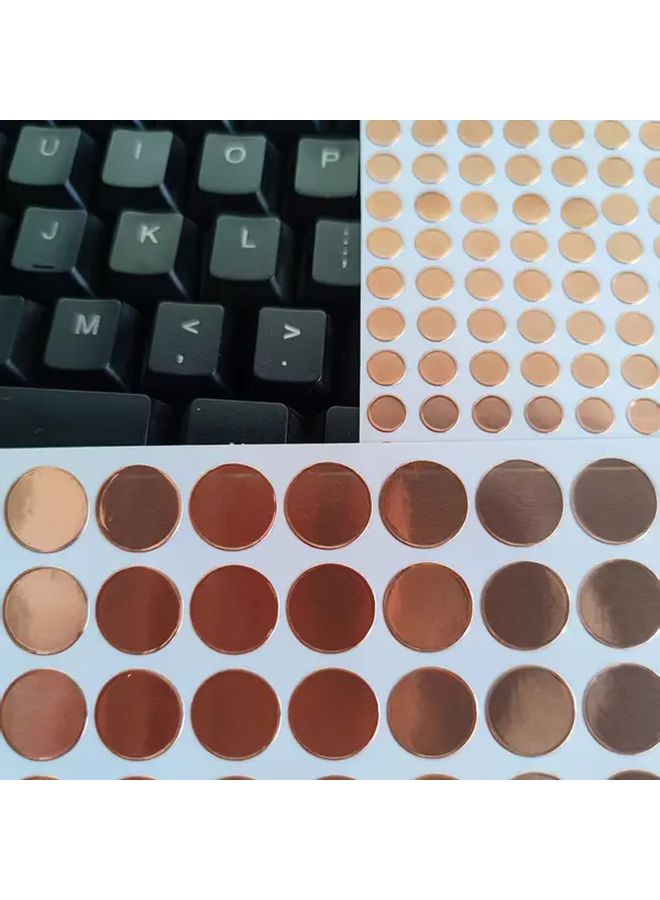 100pcs 7mm Double Sided Conductive Copper Foil Tape Dots For EMI Shielding Anti Static Protection - Image 5