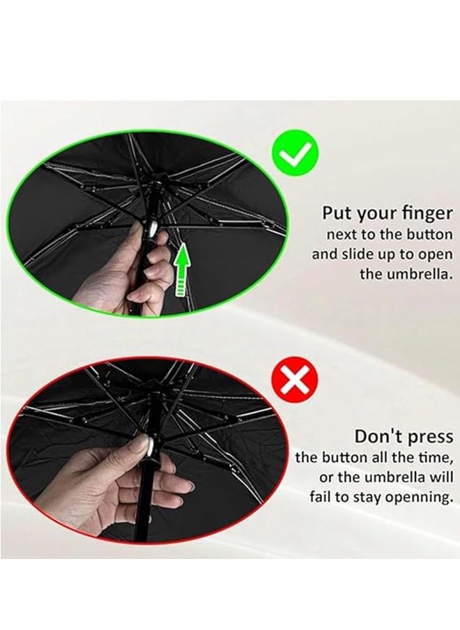 meayul Capsule Sunblock Umbrella, Folding Umbrellas Travel Umbrella, Sun umbrella, Portable umbrella, UPF 50+Travel Umbrella UV Protection Sunscreen Sun Umbrella for Women Men Sun and Rain Dualuse  - Image 5