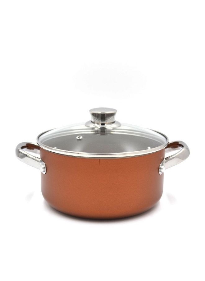 Prestige Prestige Ultra 24Cm/5.2L/5.5Qt Casserole With Glass Lid And Pan Holder  - Image 2