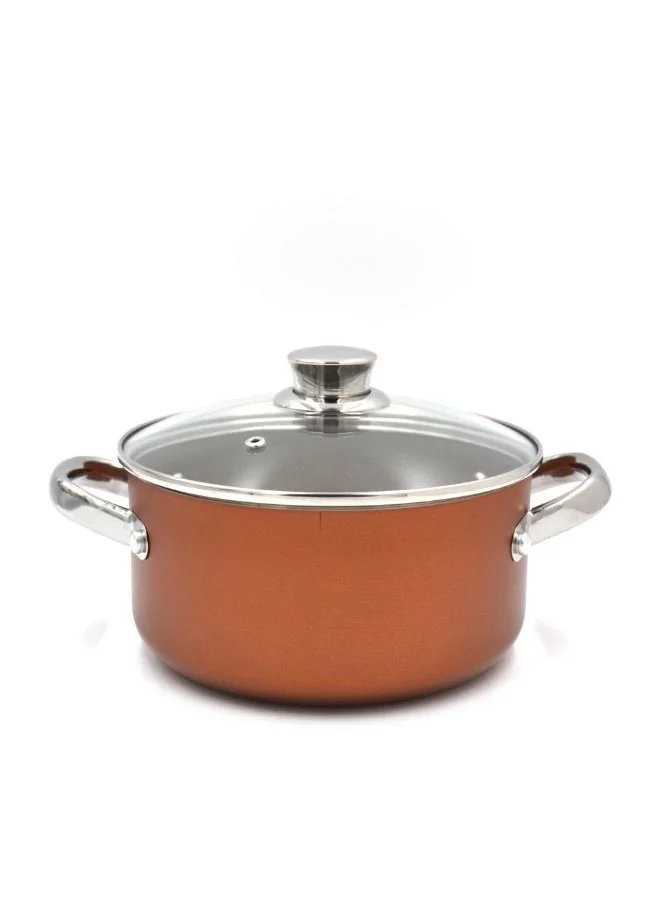 برستيج Prestige Ultra 24Cm/5.2L/5.5Qt Casserole With Glass Lid And Pan Holder