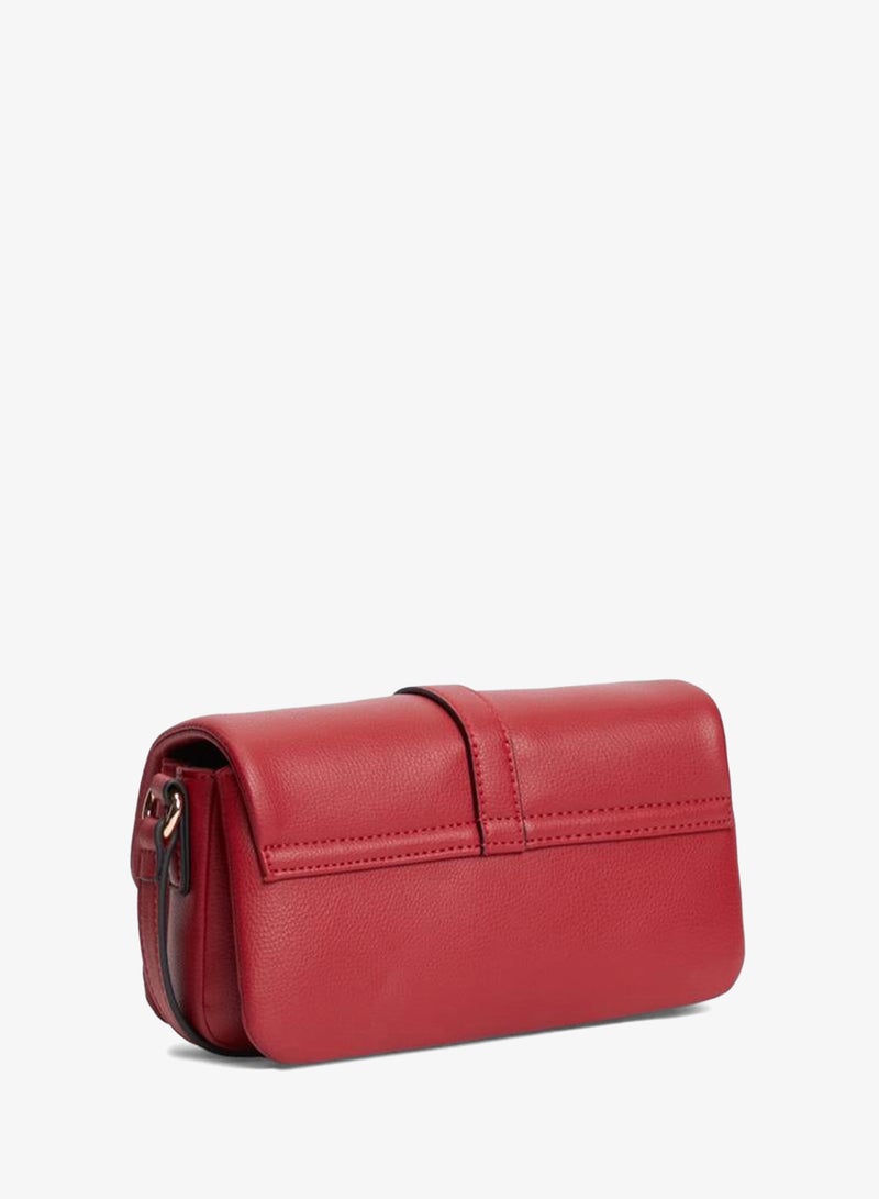 TOMMY HILFIGER TH Monogram Flap Closure Crossbody Bag - Image 4