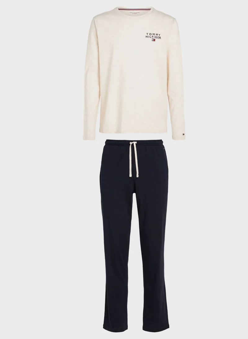 TOMMY HILFIGER Logo Pyjama Set