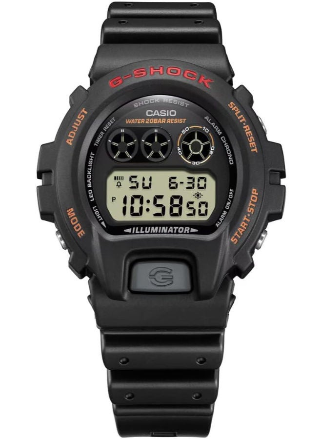 جي شوك ساعة يد دائرية رقمية  DW-6900UB-9DR - Image 3