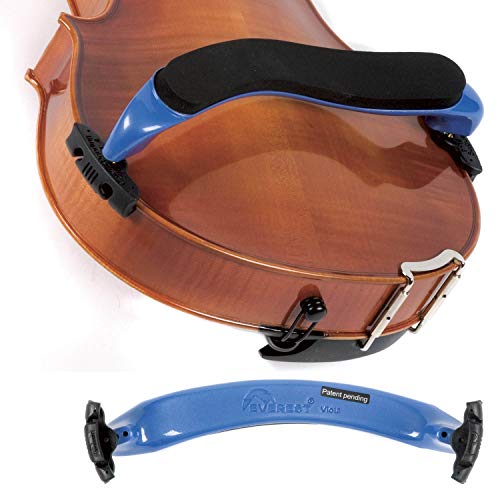Everest ESVAB ES Series 15"-16.5" Viola Adjustable Shoulder Rest - Blue - Image 1