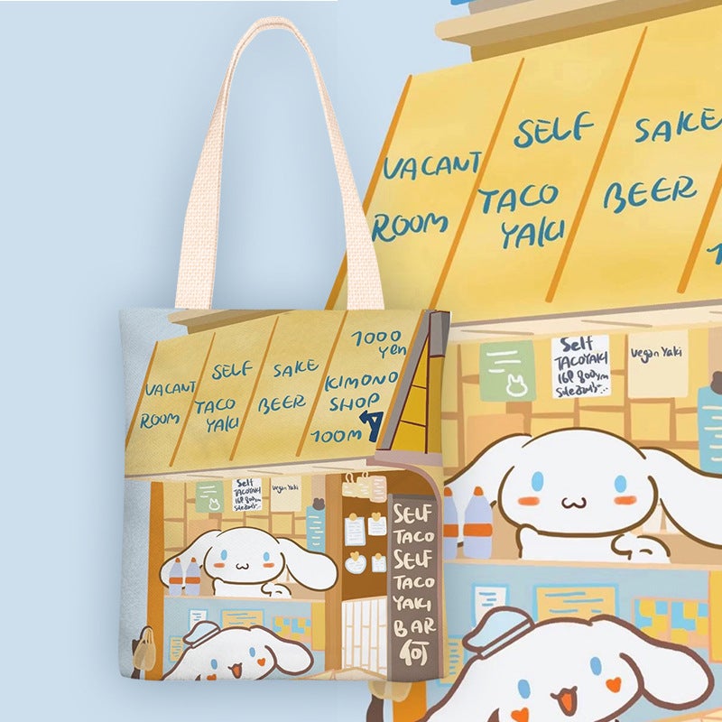 Women's Cinnamoroll Canvas Shoulder Bag - Image 5