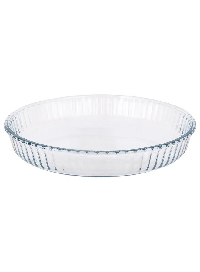 Pizza casserole set, 2 pieces, heat-resistant glass, transparent - Image 2