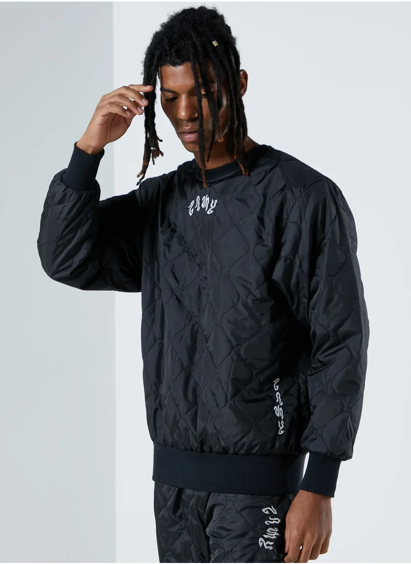 Grimey Yoga Fire Padded Sweatshirt