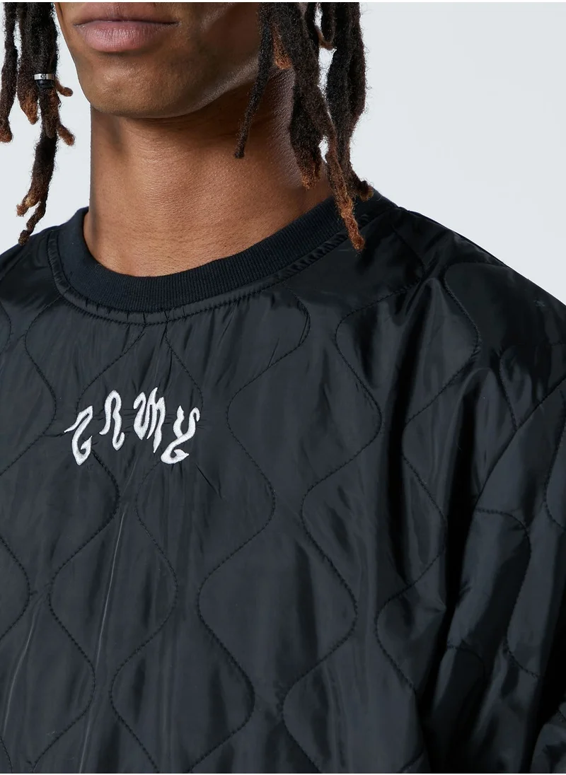 Grimey Yoga Fire Padded Sweatshirt