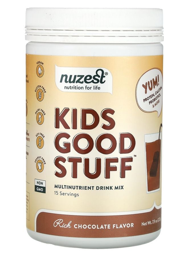 Kids Good Stuff Multinutrient Drink Mix Rich Chocolate 7.9 oz (225 g)