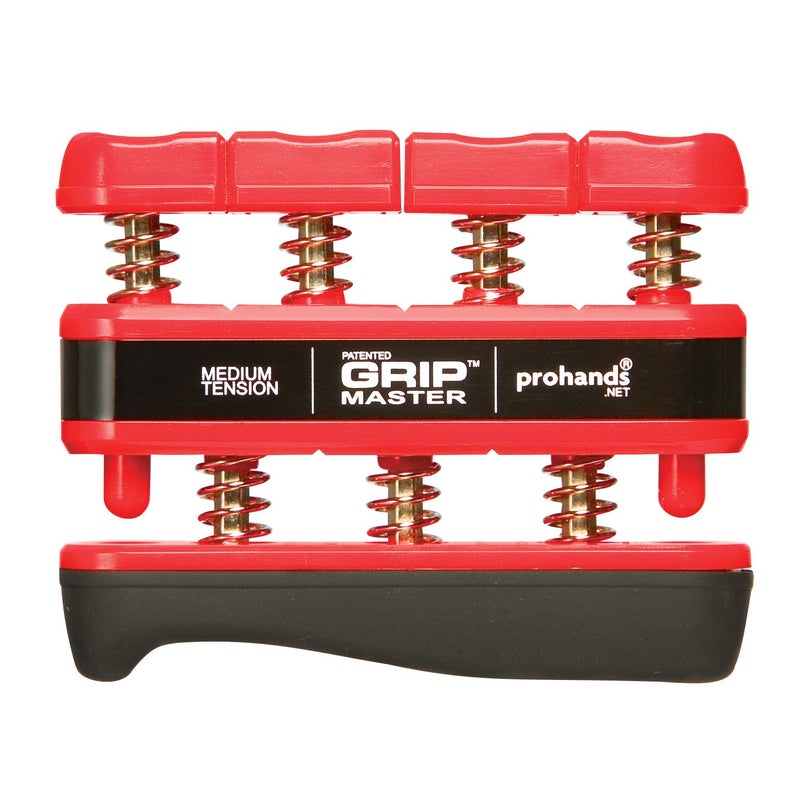 Prohands Gripmaster Hand Exerciser  Finger Exerciser (Hand Grip Strengthener)  Spring-Loaded  Finger-Piston System  Isolate And Exercise Each Finger  (7 Lb Medium Tension  Red-Gripmaster) - Image 1