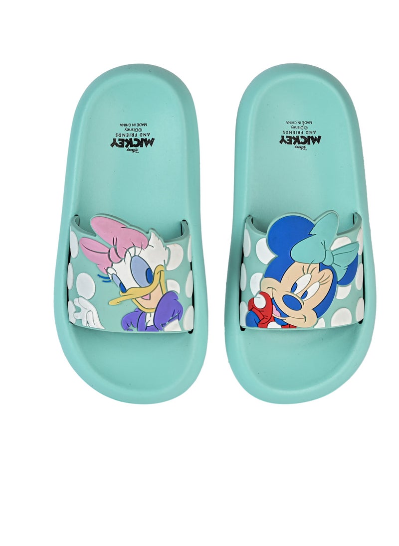 UrbanHaul Minnie and Daisy Patterned Non-Slip Sole Girls' Suitable for Daily Use  - Image 1