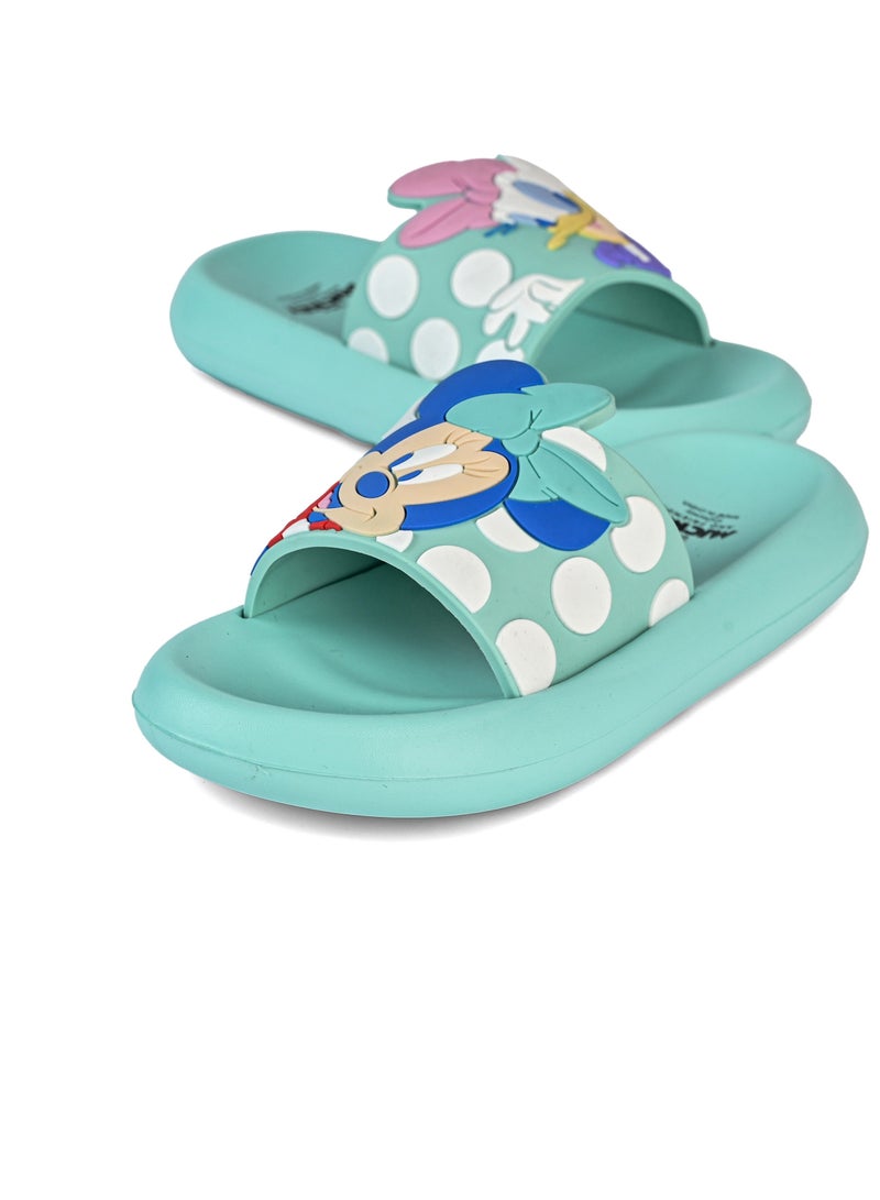 UrbanHaul Minnie and Daisy Patterned Non-Slip Sole Girls' Suitable for Daily Use - Image 3