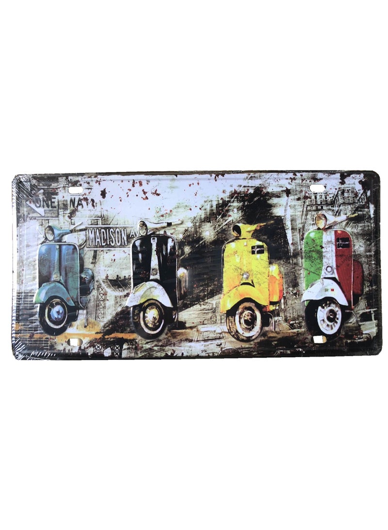 LINGWEI Wall Decoration Metal Poster Wall Plates, Car Plate Art Poster Metal Decoration For Hom Vintage Metal Tin Sign Poster Plaque Bar Pub Club Tavern Wall Home Retro Decor - Image 2