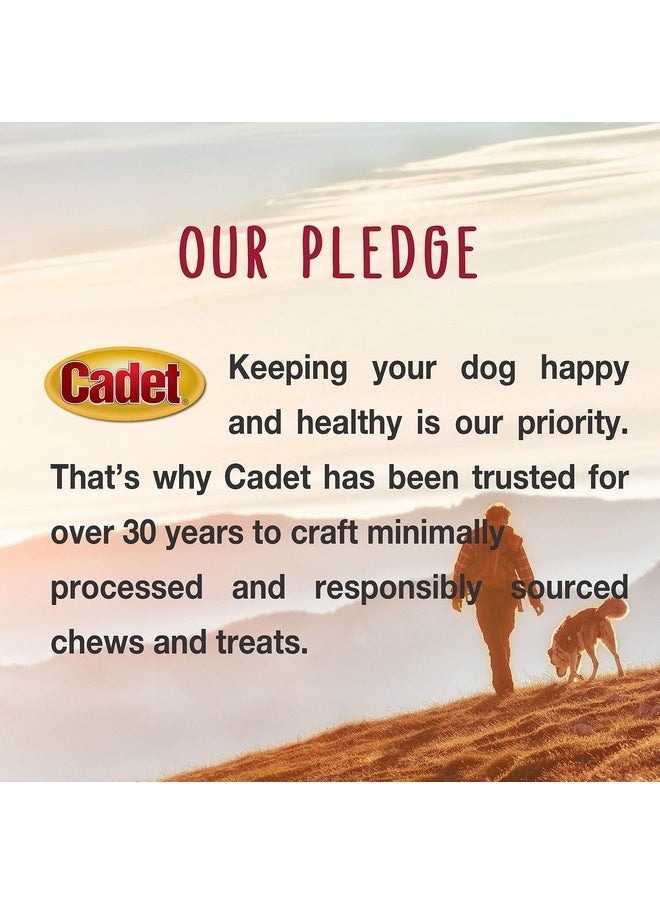 Cadet Premium Grade Pressed Beef Hide Bones, Long Lasting Rawhide Dog Chews, 6.5 Inch (12 Count)  - Image 5