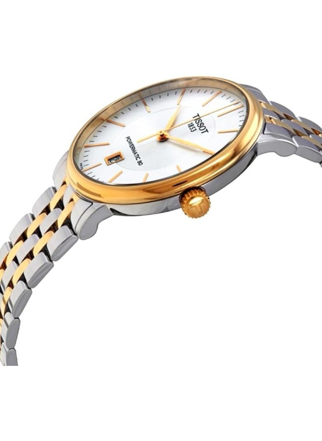 TISSOT Analogue Classic Silver Strap Men's Wrist Watches - T122.407.22.031.00  - Image 3