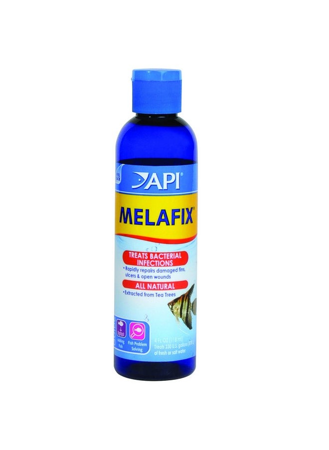 ايه بي آي API MELAFIX لعلاج عدوى البكتيريا في أسماك المياه العذبة، زجاجة سعة 4 أونصات  - Image 1