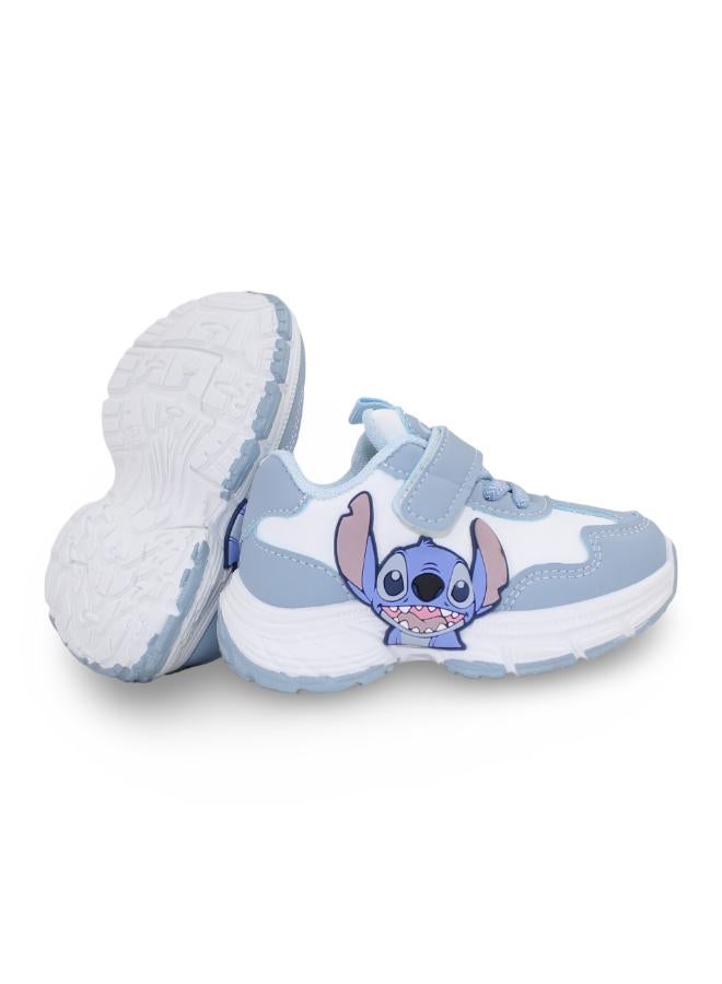 Baby Girls Leather Sneakers – Mint with Stitch Design - Image 3
