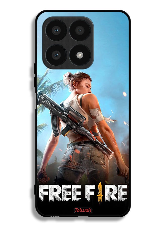 Tolwak Honor X8a Protective Case Cover Free Fire - Image 1