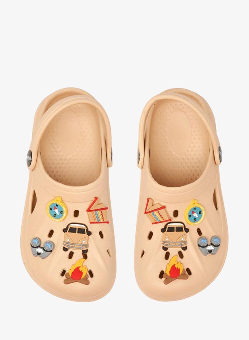 Aqua Boys Jibbitz Accent Clogs - Image 1