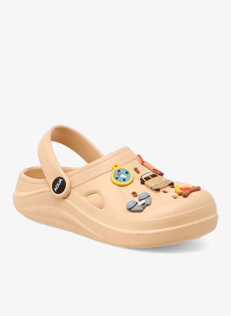 Aqua Boys Jibbitz Accent Clogs - Image 2