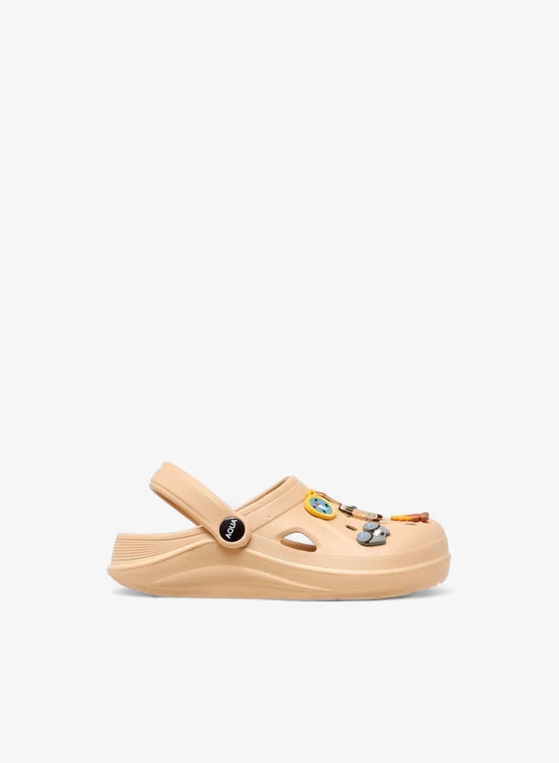 Aqua Boys Jibbitz Accent Clogs - Image 3
