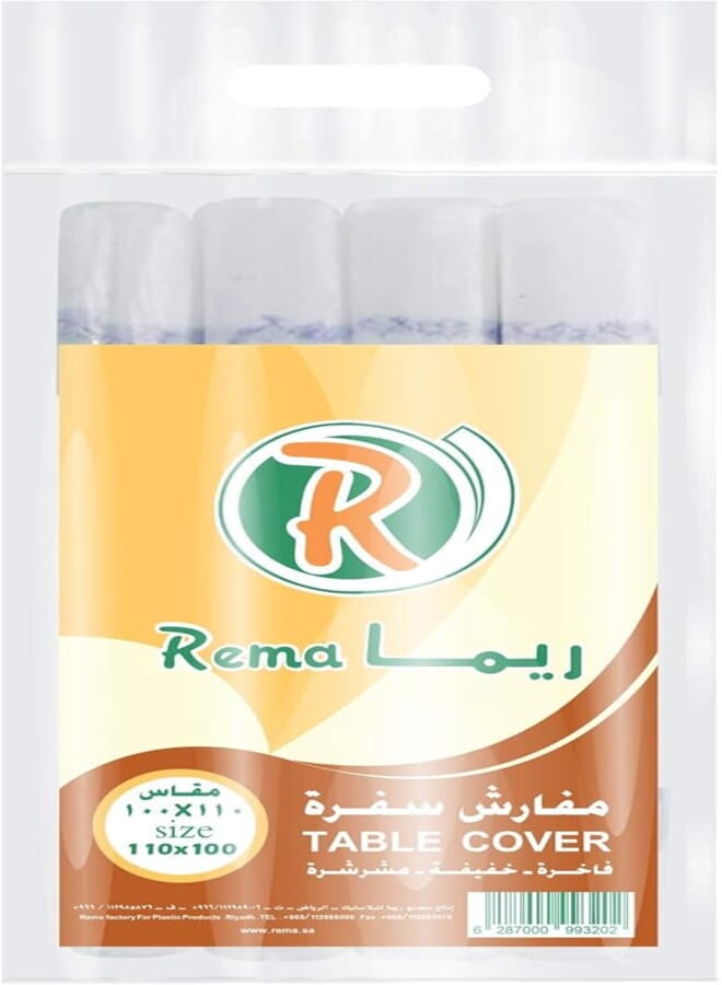 Rema Table Cover 4 Rolls - 60 Pc