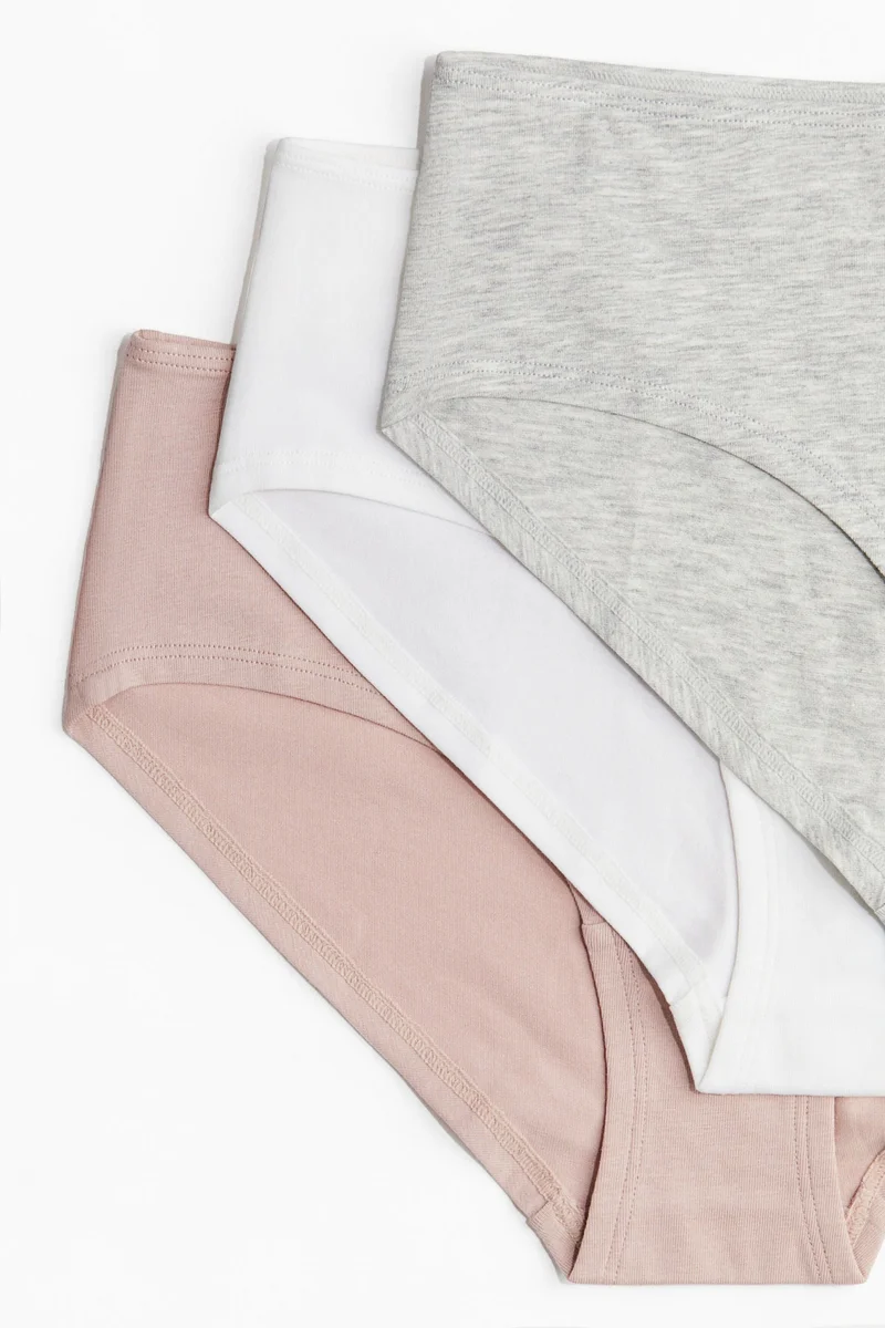 اتش اند ام سروال هيبستر قطني - عبوة من 10 قطع