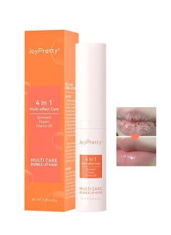 JoyPretty Multi Care Bubble Lip Mask, Long-Lasting Hydrating Lip Gel, Lip Care to Remove Makeup, Fade Lip Lines, Improve Dry Peeling and Exfoliate for Women, 8g  - Image 1