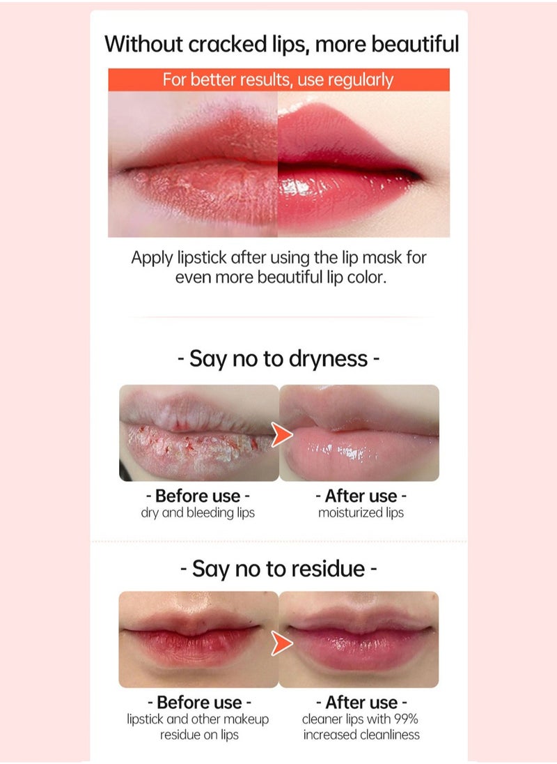 JoyPretty - Multi Care Bubble Lip Mask, Long-Lasting Hydrating Lip Gel, Lip Care to Remove Makeup, Fade Lip Lines, Improve Dry Peeling and Exfoliate for Women, 8g - Image 1