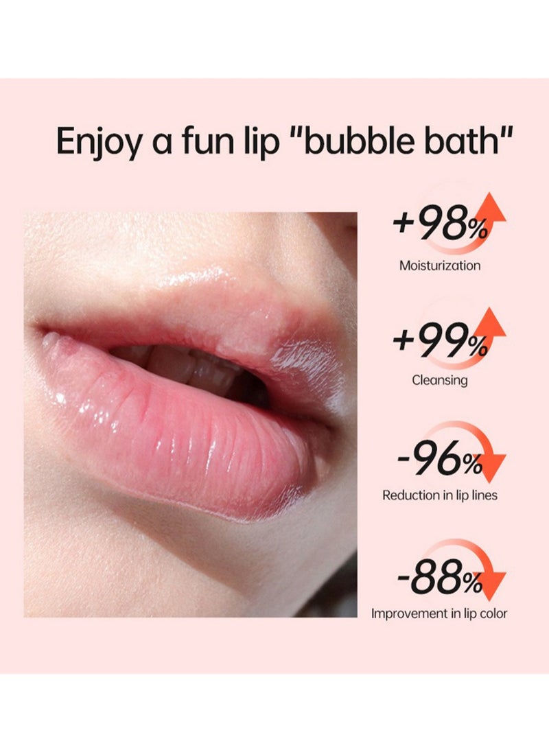 JoyPretty - Multi Care Bubble Lip Mask, Long-Lasting Hydrating Lip Gel, Lip Care to Remove Makeup, Fade Lip Lines, Improve Dry Peeling and Exfoliate for Women, 8g - Image 1