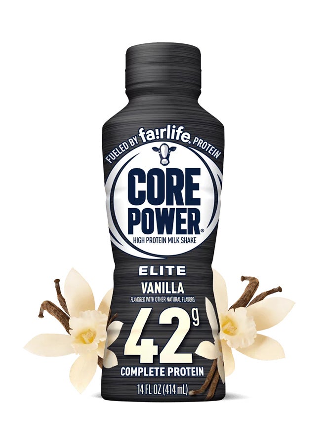 Fairlife فيرلايف كور باور هاي بروتين ميلك شيك إيليت فانيلا 414 مل - Image 3
