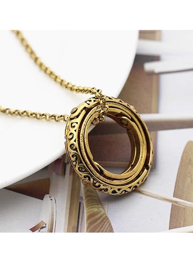 بيوند خاتم متغير المجال الفلكي، خاتم ياقوت تيتانيوم مضاد للبهتان، خاتم فاخر للنساء والرجال (ذهبي) - Image 3