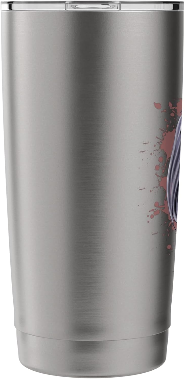 Halloween La Calavera Catrina Halloween Candy Sugar Skull Girl Stainless Steel Insulated Tumbler  - Image 4