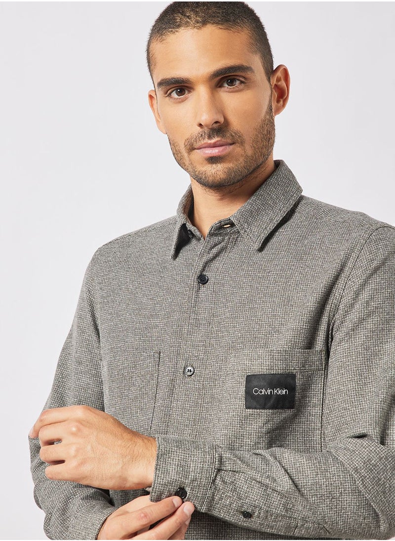 CALVIN KLEIN - Essential Jacket Shirt - Image 1