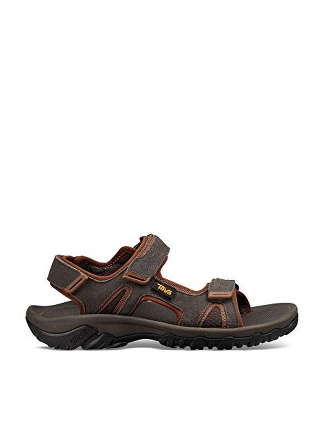 Teva صندل تيفا للرجال كاتافي 2، زيتون أسود، 8 - Image 1