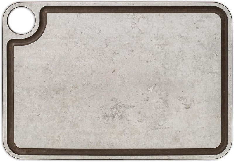 BS B&S Brown Cutting Board with Juice Channel and Hanging Hole 330x230mm Durable Kitchen Board for Chopping, Carving, and Food Prep Stylish and Functional - Image 1