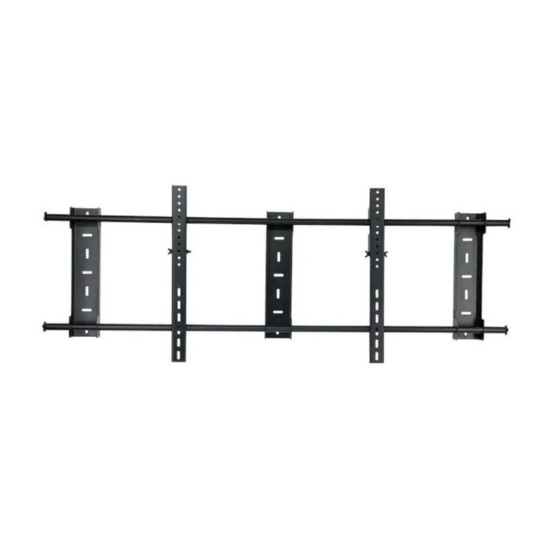 BEETEC Fixed TV Wall Mount for 98-110 Inch Flat Panel Displays up to 130 kg, Universal Design for Standard Displays and Interactive Screens, VESA Compliant, Black - TF-LG110F - Image 1