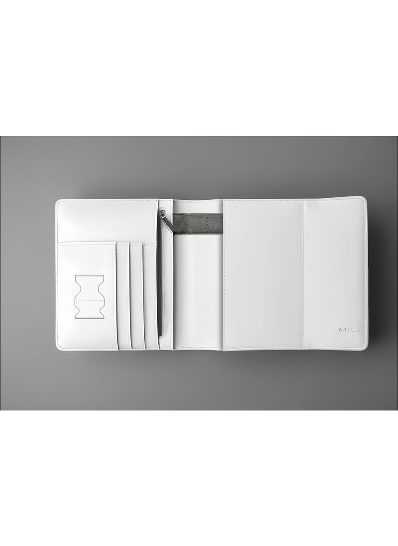 MiLi - Passport Travel Wallet with Mileage Tracking Device - Image 1