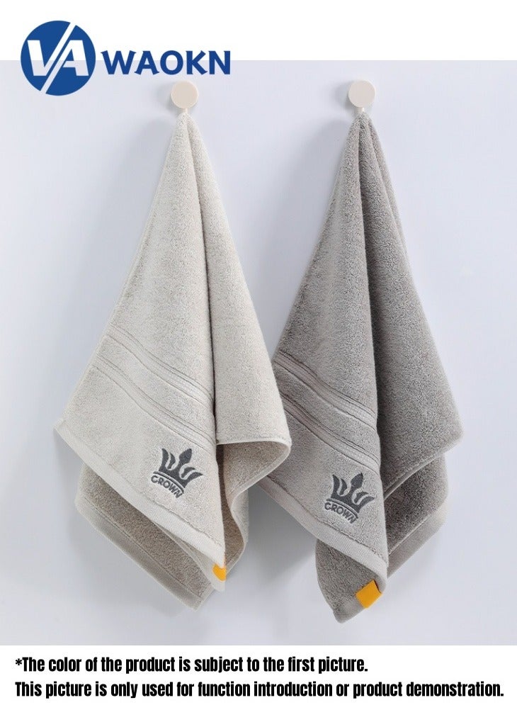 WAOKN 3 Pack Pure Cotton Towels for Family Water-Absorbent  Thick Towels 100% Cotton Thickened soft and comfortable - Image 4