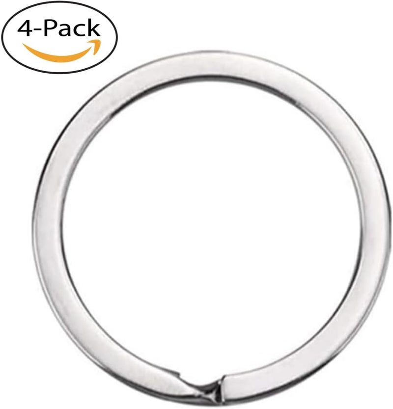 Tectonic 32mm Heavy Duty Key Rings for Key Chain, Car Keys & Home Keys 32mm (4-Pack)- 1 Yr Full Warranty - Image 4