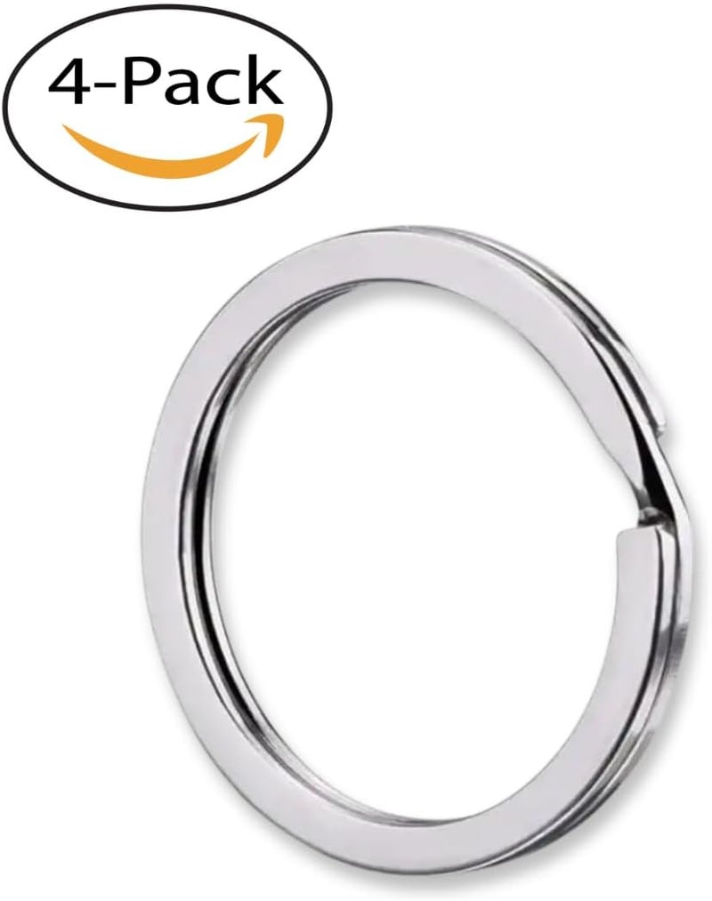 Tectonic 32mm Heavy Duty Key Rings for Key Chain, Car Keys & Home Keys 32mm (4-Pack)- 1 Yr Full Warranty - Image 3