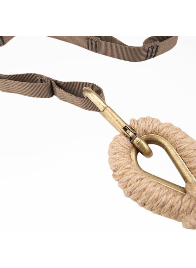 Naturehike Sailboat Cotton Canvas Hammock – Widen, Beige, Anti-Rollover - Image 2