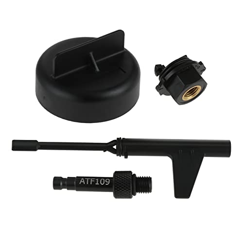 gohantee Metal Rod Oil Change Tool Transmission Oil Filling Tool 4pcs Replacement for Mercedes-Benz 725.0 9 Speed Transmission, Oil Draining Tool Set with Transmission Oil ATF109 Filling Adapter - Image 1