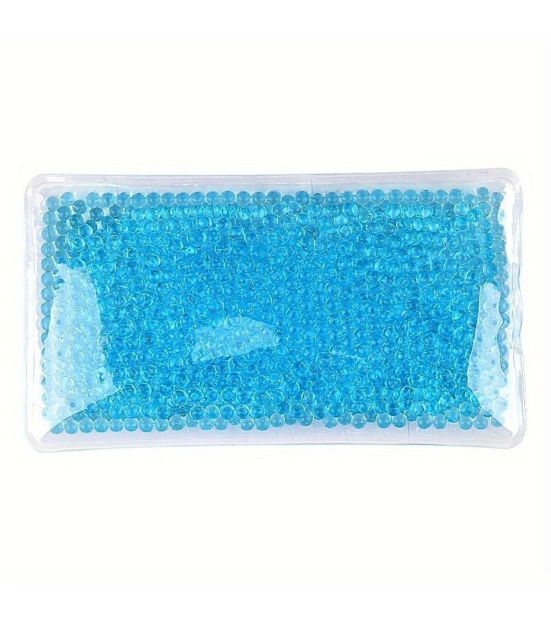 2 Pcs Reusable Hot Cold Gel Packs Blue And Green Microwave Safe Adjustable Temperature Compress For Muscle Joint Care Fitness Support Eye Daily Comfort Soft Square Pouches Durable Material - Image 4
