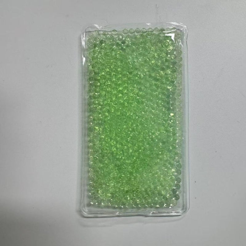 2 Pcs Reusable Hot Cold Gel Packs Blue And Green Microwave Safe Adjustable Temperature Compress For Muscle Joint Care Fitness Support Eye Daily Comfort Soft Square Pouches Durable Material - Image 5